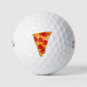 Pizza Pepperoni 4Bob Golfballen (Voorkant)