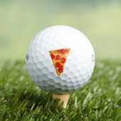 Pizza Pepperoni 4Bob Golfballen (Insitu Shirt)