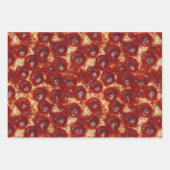 Pizza Pepperoni Paddenstoel Close-ups Inpakpapier Vel (Voorkant)