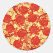 Pizza Pepperoni Stickers (Voorkant)