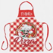 Pizza personaliseren schort (Voorkant)