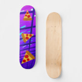 Pizza Persoonlijk Skateboard (Voorkant)