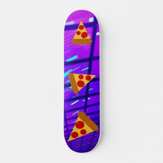 Pizza Persoonlijk Skateboard (Voorkant)