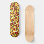 Pizza Persoonlijk Skateboard (Voorkant)