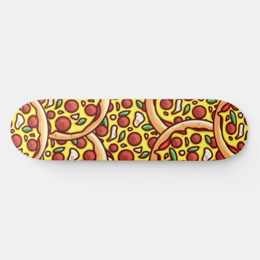 Pizza Persoonlijk Skateboard (Horizontaal)