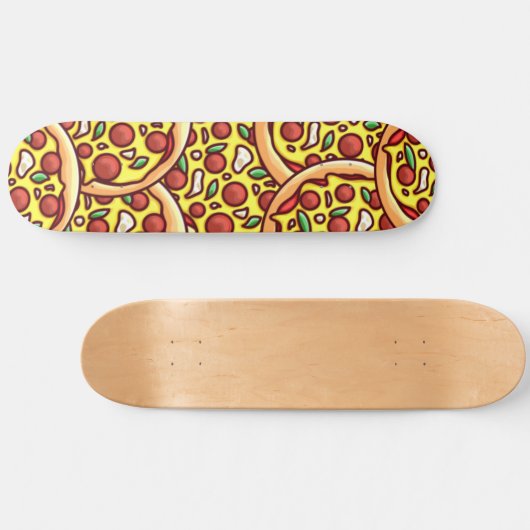 Pizza Persoonlijk Skateboard (Horizontaal)