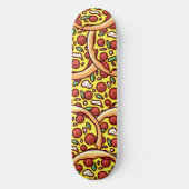 Pizza Persoonlijk Skateboard (Voorkant)