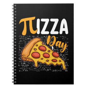 Pizza Pi-dag Wiskunde Wiskunde Liefhebbers Notitieboek