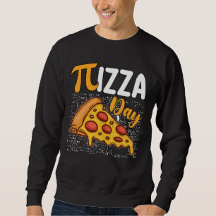 Pizza Pi-dag Wiskunde Wiskunde Liefhebbers Trui