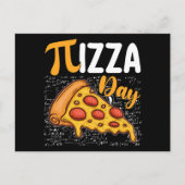 Pizza Pi Day Wiskunde Wiskunde Liefhebbers Briefkaart (Voorkant)
