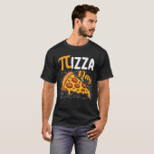 Pizza Pi Day Wiskunde Wiskunde Liefhebbers T-shirt (Voorkant volledig)