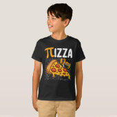 Pizza Pi Day Wiskunde Wiskunde Liefhebbers T-shirt (Voorkant volledig)