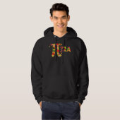 Pizza Pi Funny Pi Day Funny Pizza Pi 1 Hoodie (Voorkant volledig)