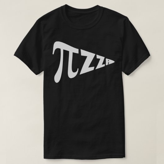 Pizza Pi Funny Terug naar school Wiskunde T-shirt (Design voorkant)