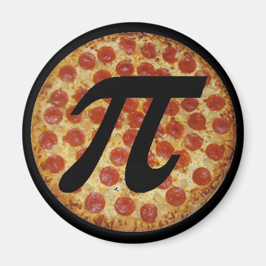 Pizza PI Magneet (Voorkant)