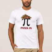 Pizza Pi (Pie) Funny T-shirt (Voorkant)