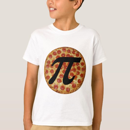 Pizza PI T-shirt (Voorkant)