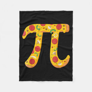 Pizza Pi Voor Wiskunde Liefhebbers En Foodies Grap Fleece Deken