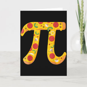 Pizza Pi Voor Wiskunde Liefhebbers En Foodies Grap Kaart