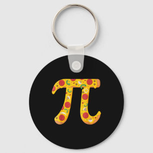 Pizza Pi Voor Wiskunde Liefhebbers En Foodies Grap Sleutelhanger