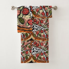 Pizza Pie Bad Handdoek
