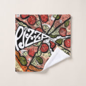 Pizza Pie Bad Handdoek (Wasdoekje)