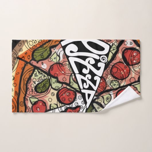 Pizza Pie Bad Handdoek (Handdoek)