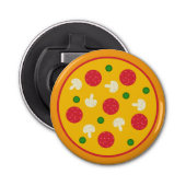Pizza Pie Button Flesopener (Voorkant)