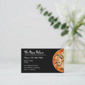 Pizza Pie Italiaans restaurant Visitekaartje (Staand voorkant)