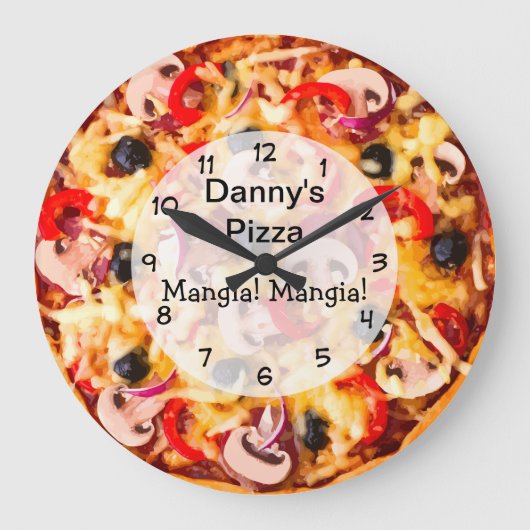 Pizza Pie Italian Grote Klok (Voorkant)