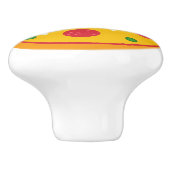 Pizza Pie Keramische Knop (Zijkant)