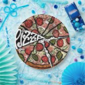 Pizza Pie Papieren Bordje (Feest)