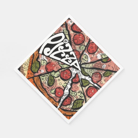 Pizza Pie Servet (Hoek)