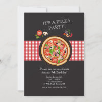 Pizza Pie Uitnodiging