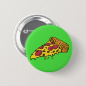 Pizza Pin Ronde Button 5,7 Cm (Voorkant /achterkant)