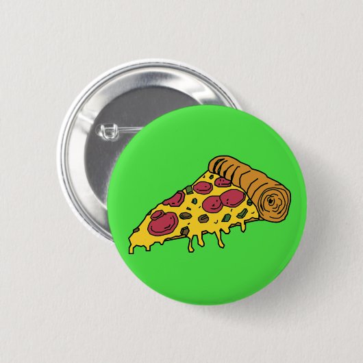 Pizza Pin Ronde Button 5,7 Cm (Voorkant /achterkant)