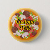 Pizza Pinback Button (Voorkant)
