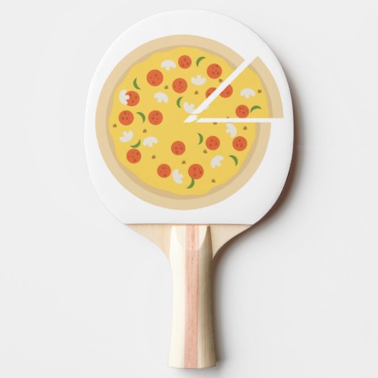 PIZZA PING PONG PADDLES TAFELTENNISBATJE (Voorkant)