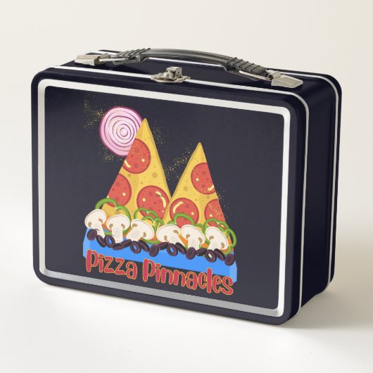 Pizza Pinnacles lunchbox (Voorkant)