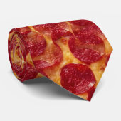 Pizza Pizza mannen stropdas (Opgerold)