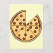 Pizza Pizza Pizza Briefkaart (Voorkant)