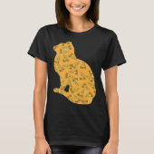 Pizza  Pizzaiolo Pizza Cat T-shirt (Voorkant)