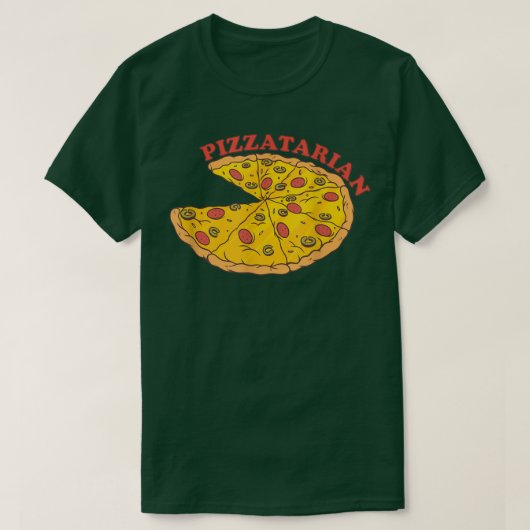 Pizza Pizzatarian Fast Food Funny Pizza Lover T-shirt (Design voorkant)