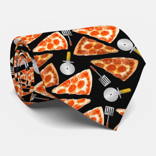 Pizza Pizzaz Stropdas (Opgerold)