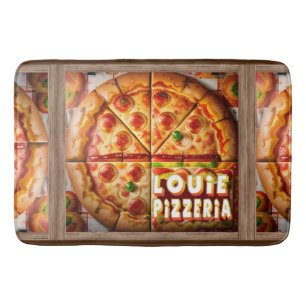 Pizza Pizzeria Design Badmat