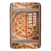 Pizza Pizzeria Design Badmat (Voorkant Verticaal)