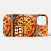 Pizza Pizzeria Design Case-Mate iPhone Case (Achterkant (horizontaal))