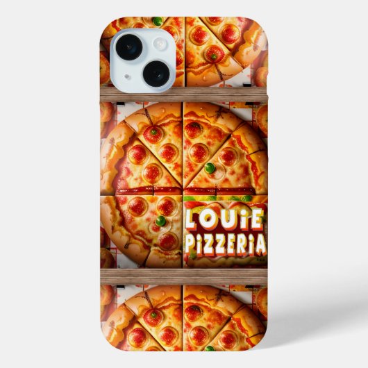 Pizza Pizzeria Design Case-Mate iPhone Case (Achterkant)
