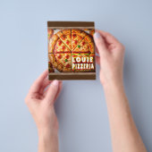 Pizza Pizzeria Design Flyer (Hand)