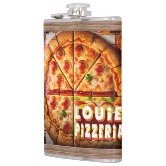 Pizza Pizzeria Design Heupfles (Links)